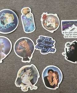 A Court of Thorns and Roses stickers
