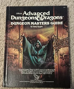 Advanced Dungeons and Dragons Dungeon Master Guide