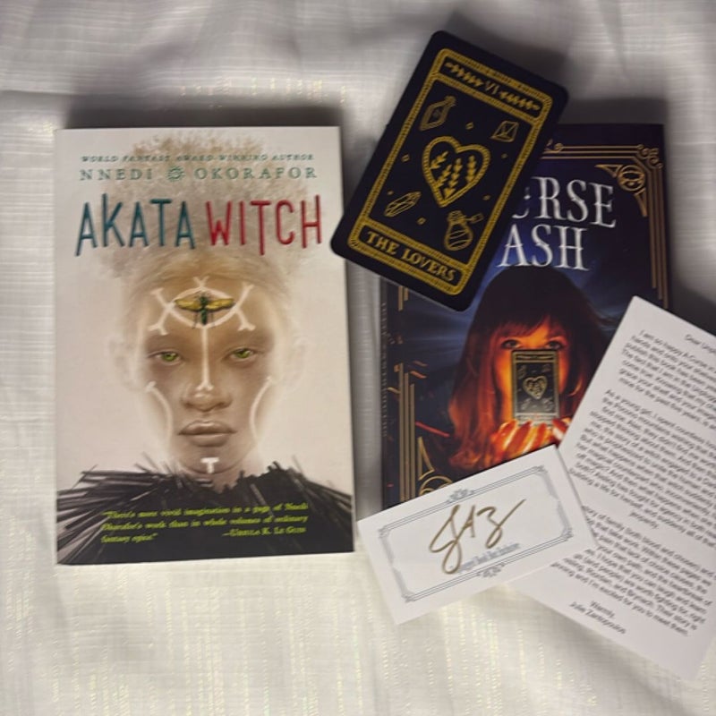 Fantasy bundle: Akata Witch + A Curse in Ash