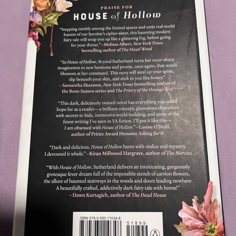 The Last Bloodcarver and House of Hollow books 
