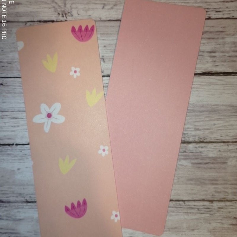 Floral bookmark