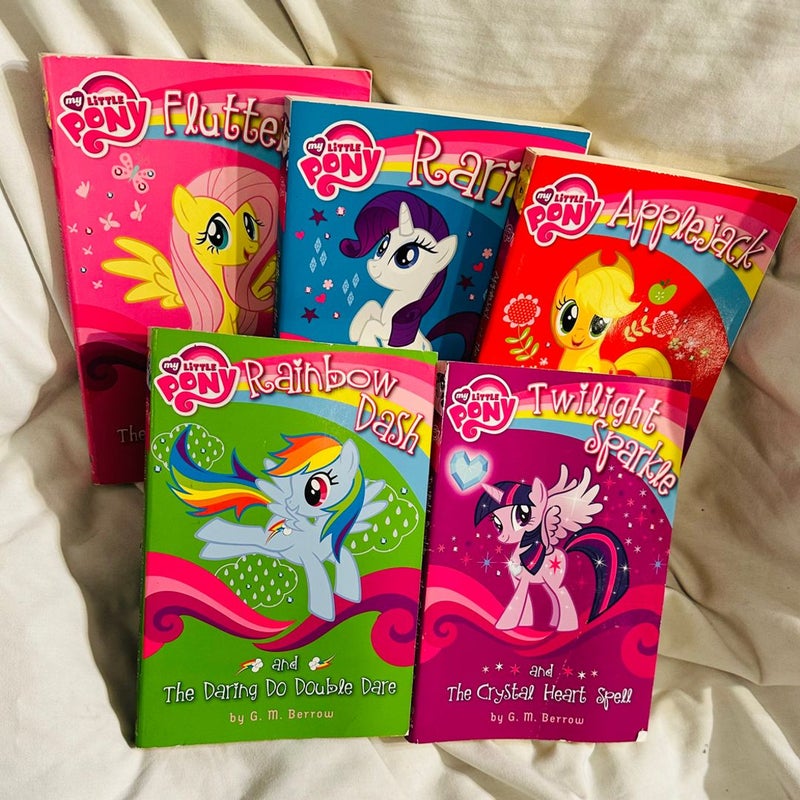 Lot of 5 My Little Pony Paperbacks