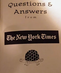 Everyday Book of Science Questions and Answers from the New York Times