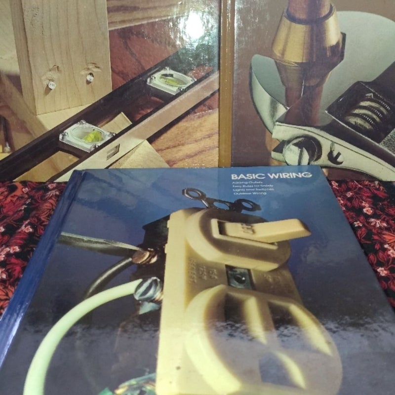 Home Repair & Improvement Book Lot - Wiring, Plumbing, Living Spaces