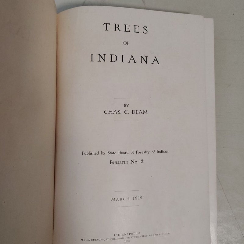 Trees of Indiana