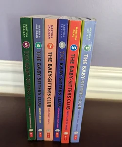 The Baby-Sitters Club Bundle, Books 5,6,7,8, 10 and 11. Dawn and the Impossible Three