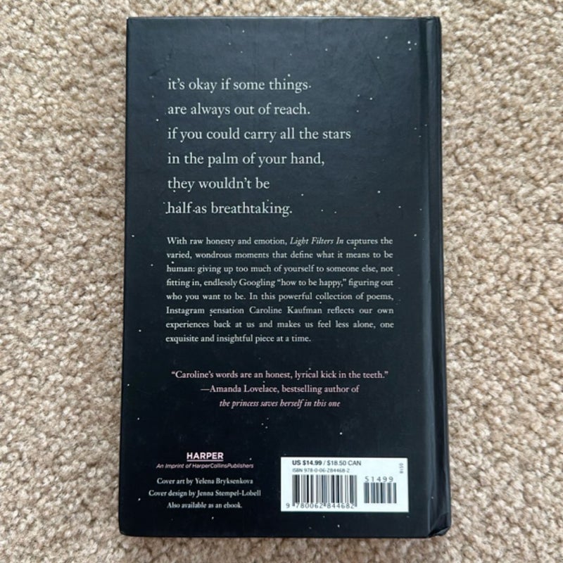 Light Filters in: Poems