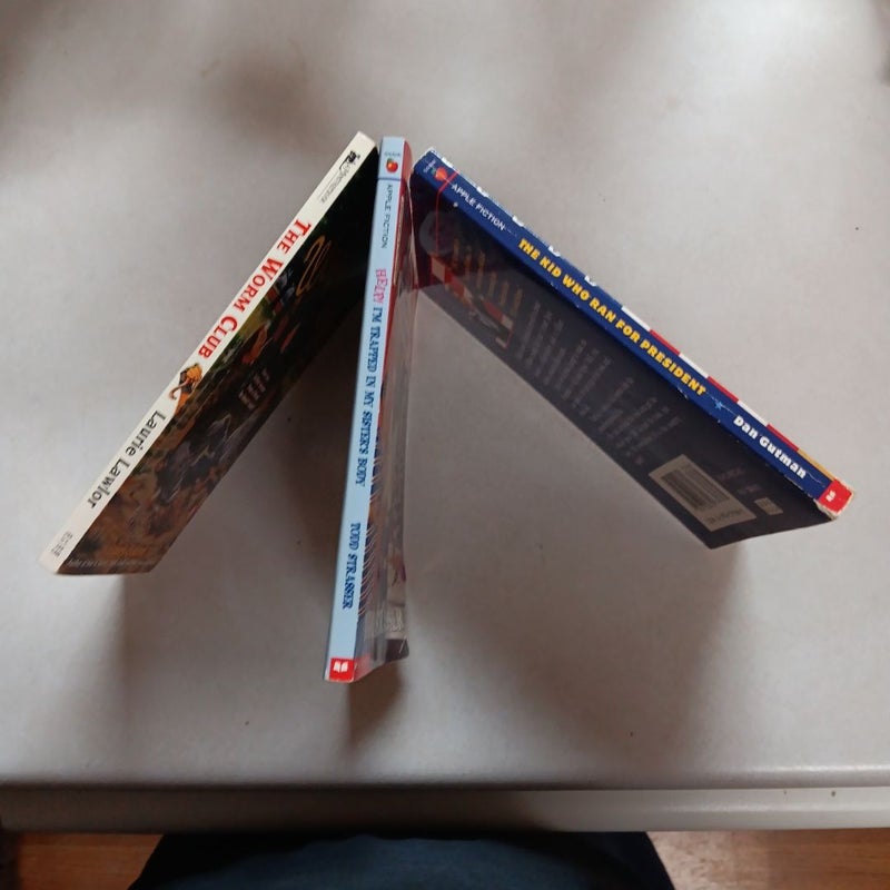 3 BOOKS - JUVENILE CHAPTER BOOKS