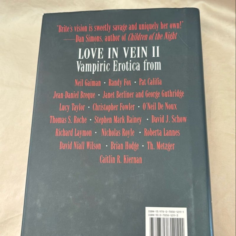 Love in Vein II