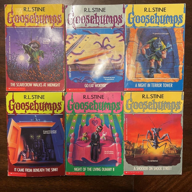 Goosebumps Book Lot