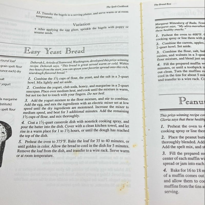 The Spelt Cookbook