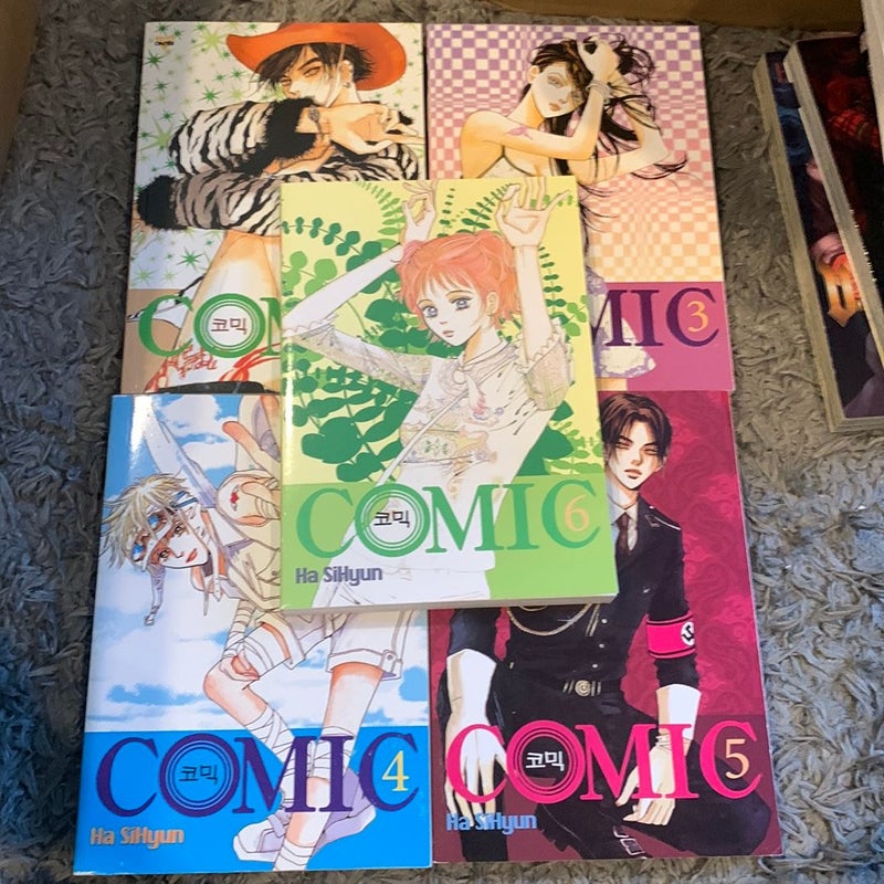 Comic, Vol. 2-5 Manga/Manhwa 