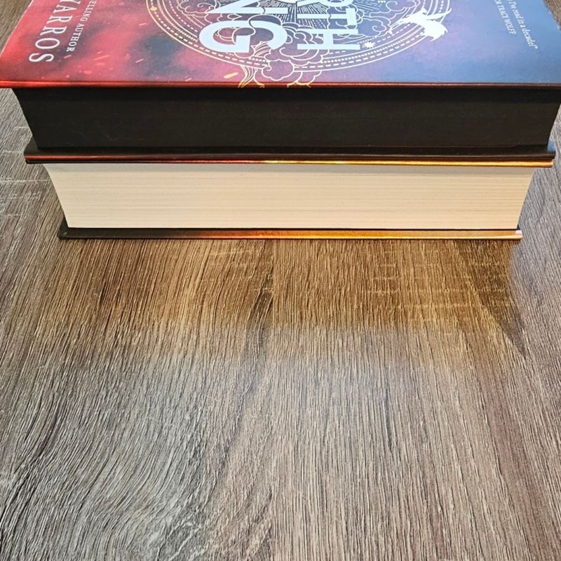 Fourth Wing Holiday Special Edition and Iron Flame Hardcover Bundle