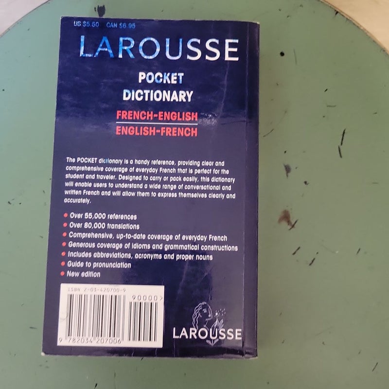 Larousse Pocket French-English, English-French Dictionary