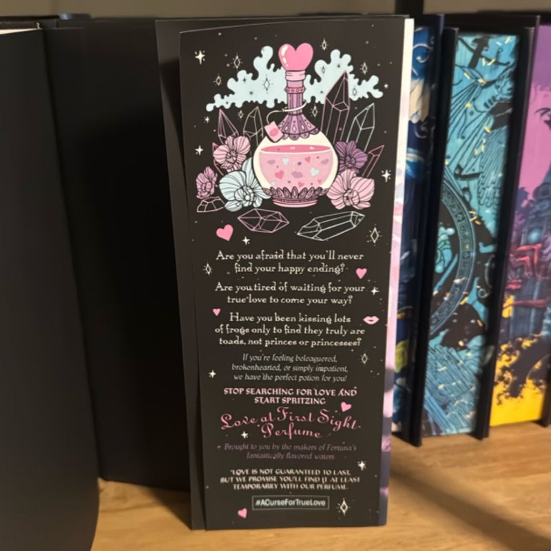 A Curse for True Love with alternative dust jacket