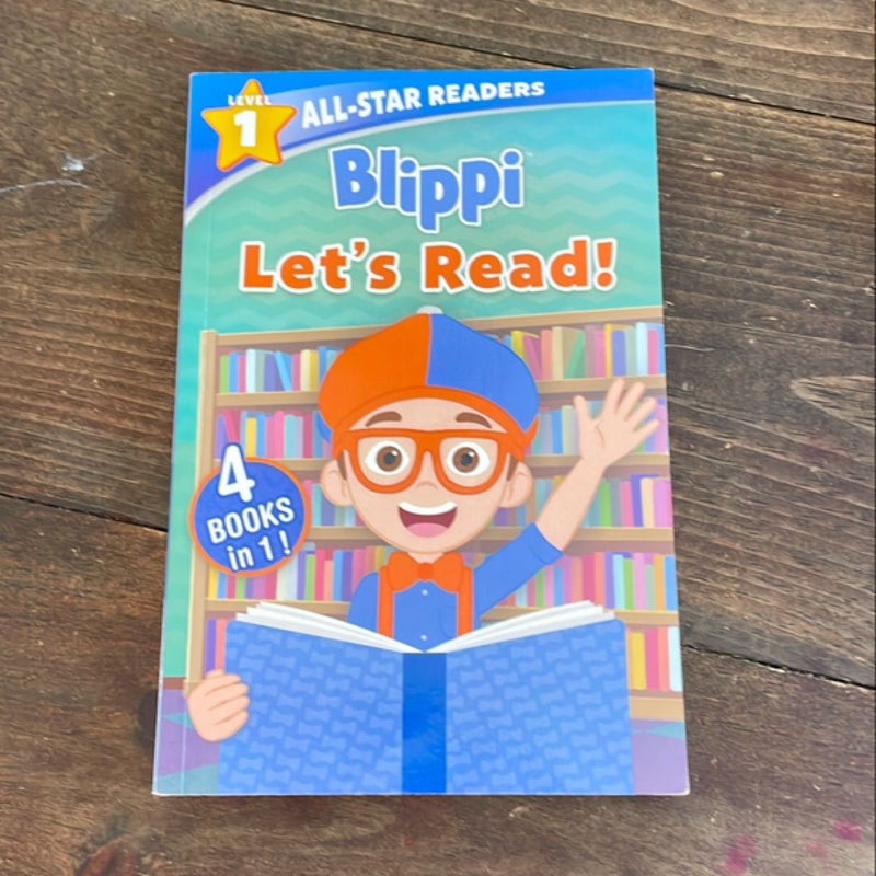 Blippi: All-Star Reader, Level 1: Let's Read!