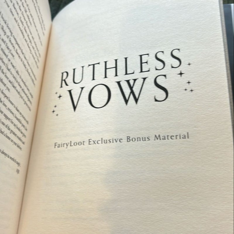 Ruthless Vows Fairyloot Edition