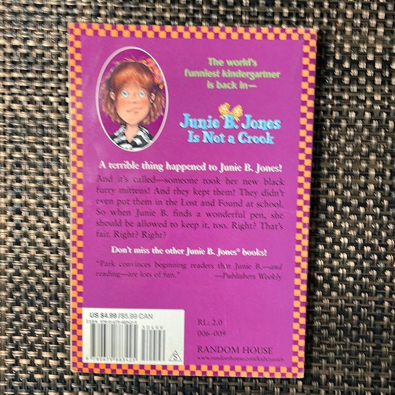 Junie B. Jones #9: Junie B. Jones Is Not a Crook