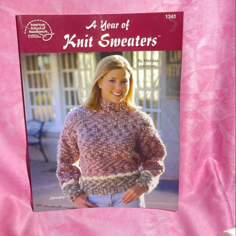 A Year of Knit Sweaters