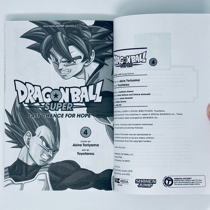 Dragon Ball Super, Vol. 4