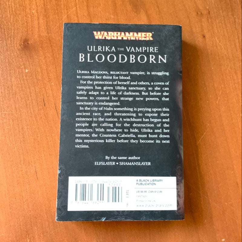 Warhammer: Ulrika the Vampire, Bloodborn
