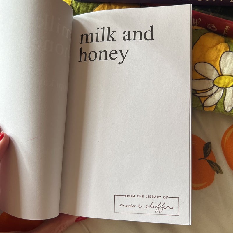 Milk and Honey