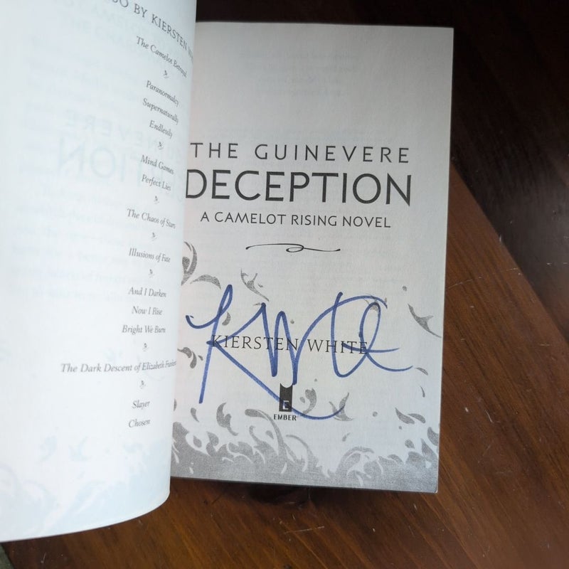 The Guinevere Deception (Signed)