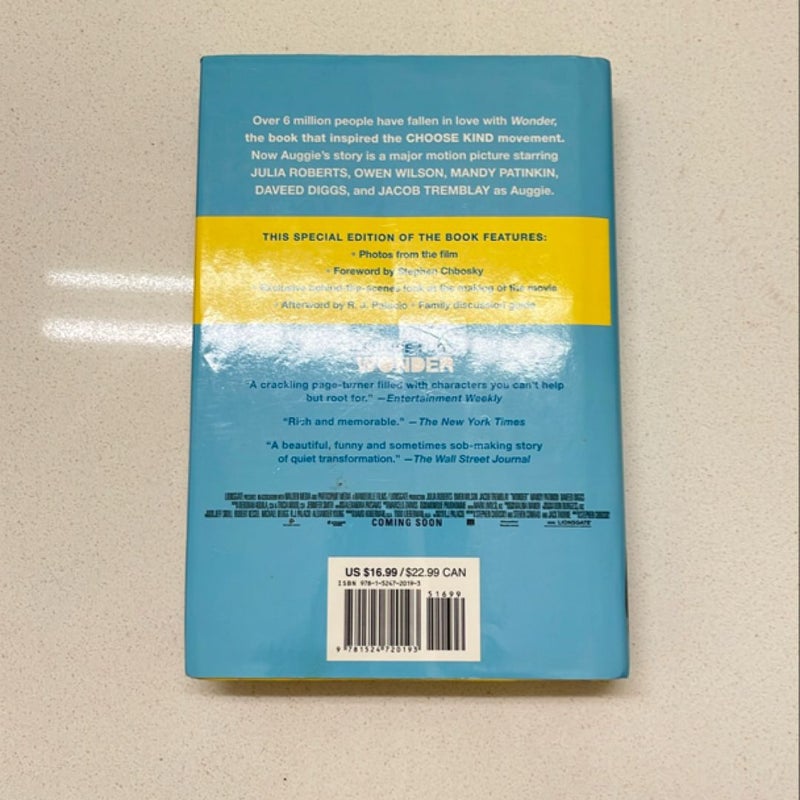 Wonder Movie Tie-In Edition
