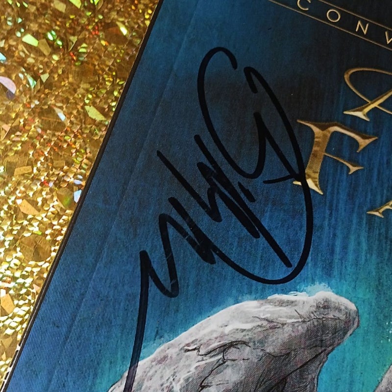 ANGEL FALLING (AUTOGRAPHED COPY)