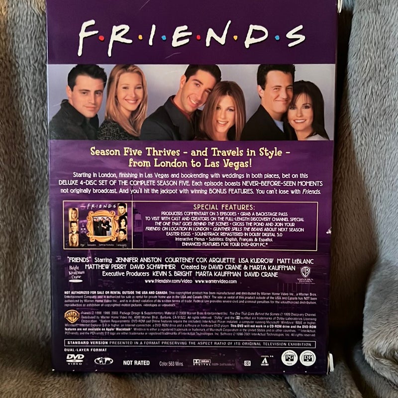 Friends Season 5 by WB Hardcover Pangobooks