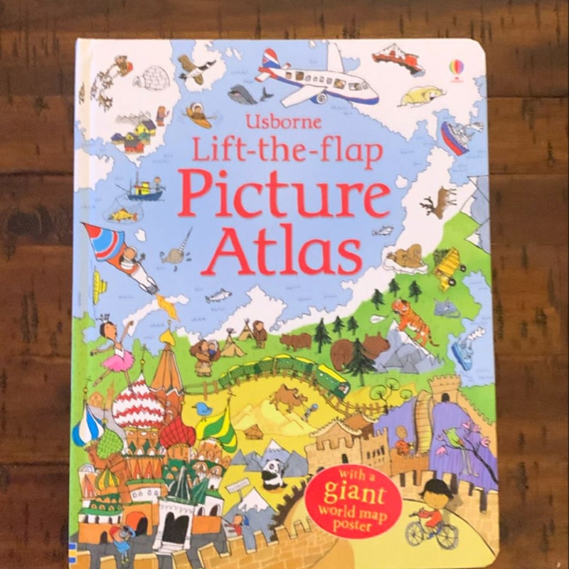 Usborne Lift the Flap Picture Atlas