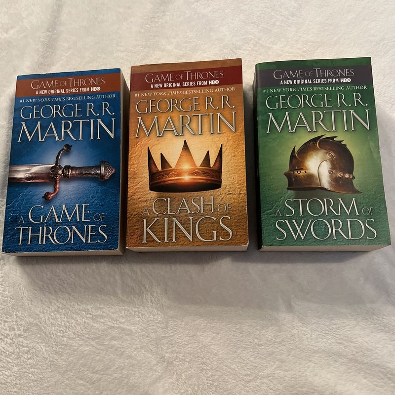 Game of Thrones Books in Order (George R.R. Martin)