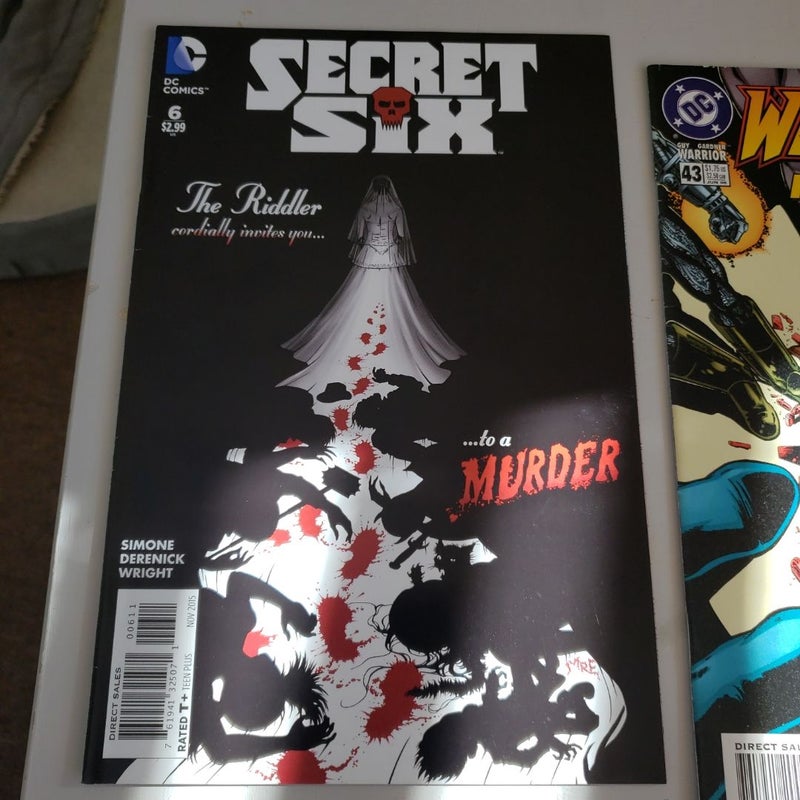 DC Comics Double Feature Secret Six #6 & Guy Gardner: Warrior #43