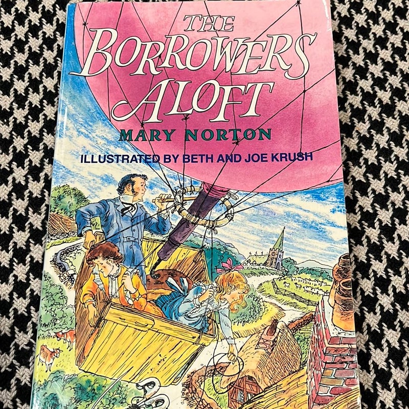 The Borrowers Aloft - vintage school library edition