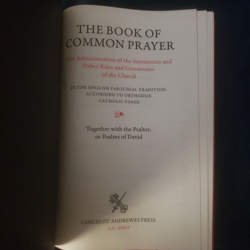 The Book of Common Prayer