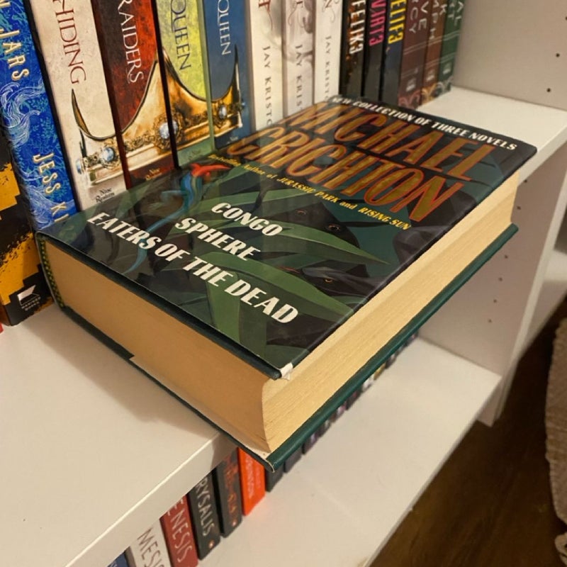 Michael Crichton: A New Collection of Three Complete Novels