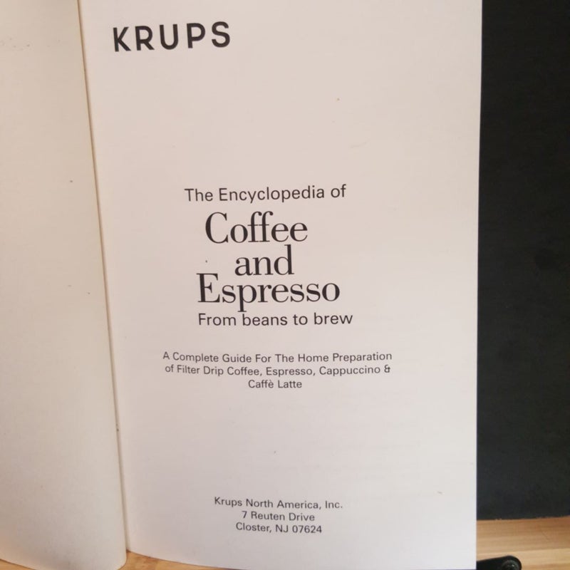 Krups Encyclopedia of Coffee and Espresso