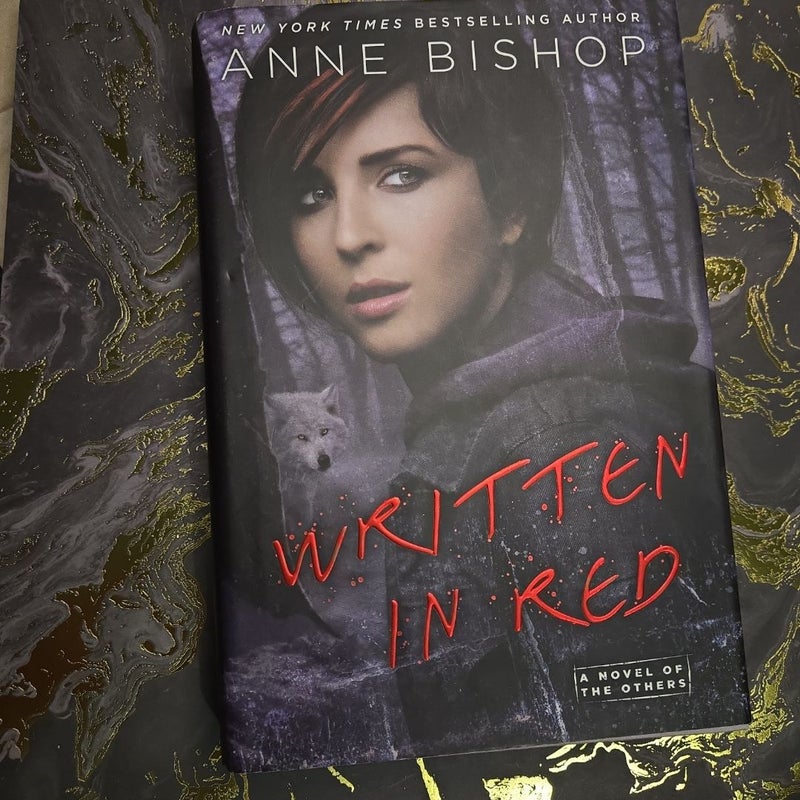 Written red, murder of crows, vission in silver, marked in flesh, etche in bone