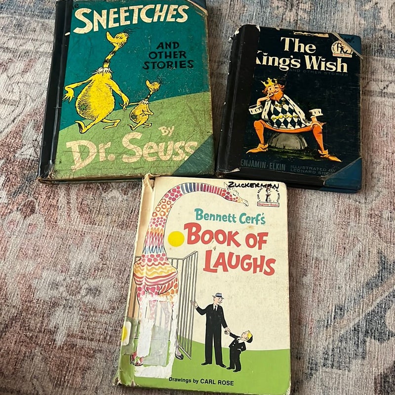 Vintage Dr. Seuss (and friends) Beginner Books