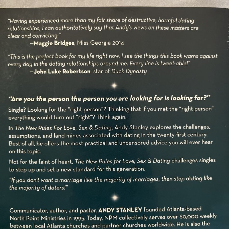 The New Rules for Love, Sex, and Dating