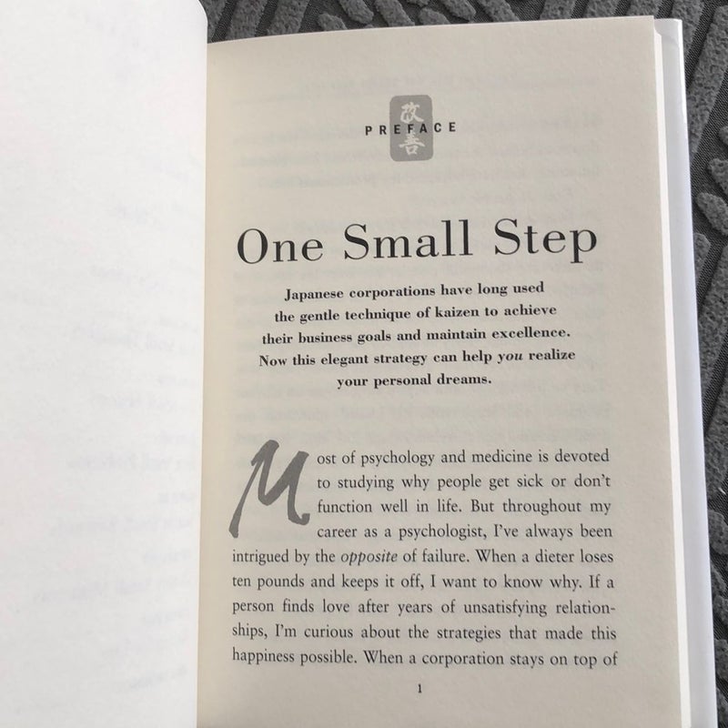 One Small Step Can Change Your Life