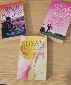 Susan Mallery Summer Nights, Hot on Her Heels, & Sizzling Romance Bundle