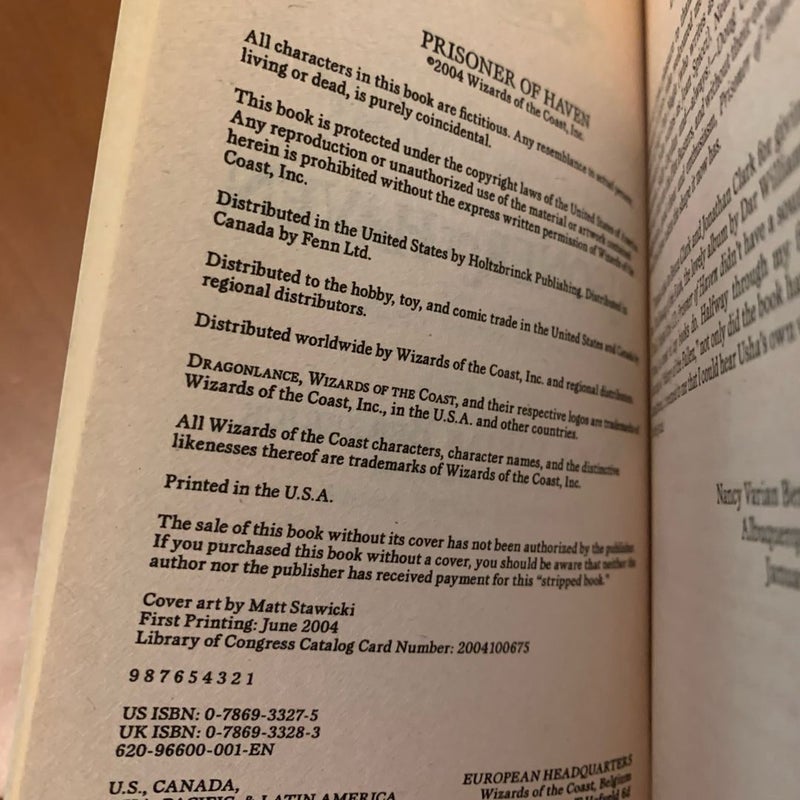 DragonLance: Complete Age of Mortals Series 1-6: Conundrum, Lioness, Dark Thane, Prisoner of Haven, Wizard’s Conclave, Lake of Death
