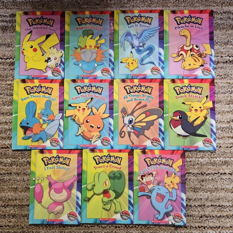 Set of 11 Pokémon Direct-to-Home Books
