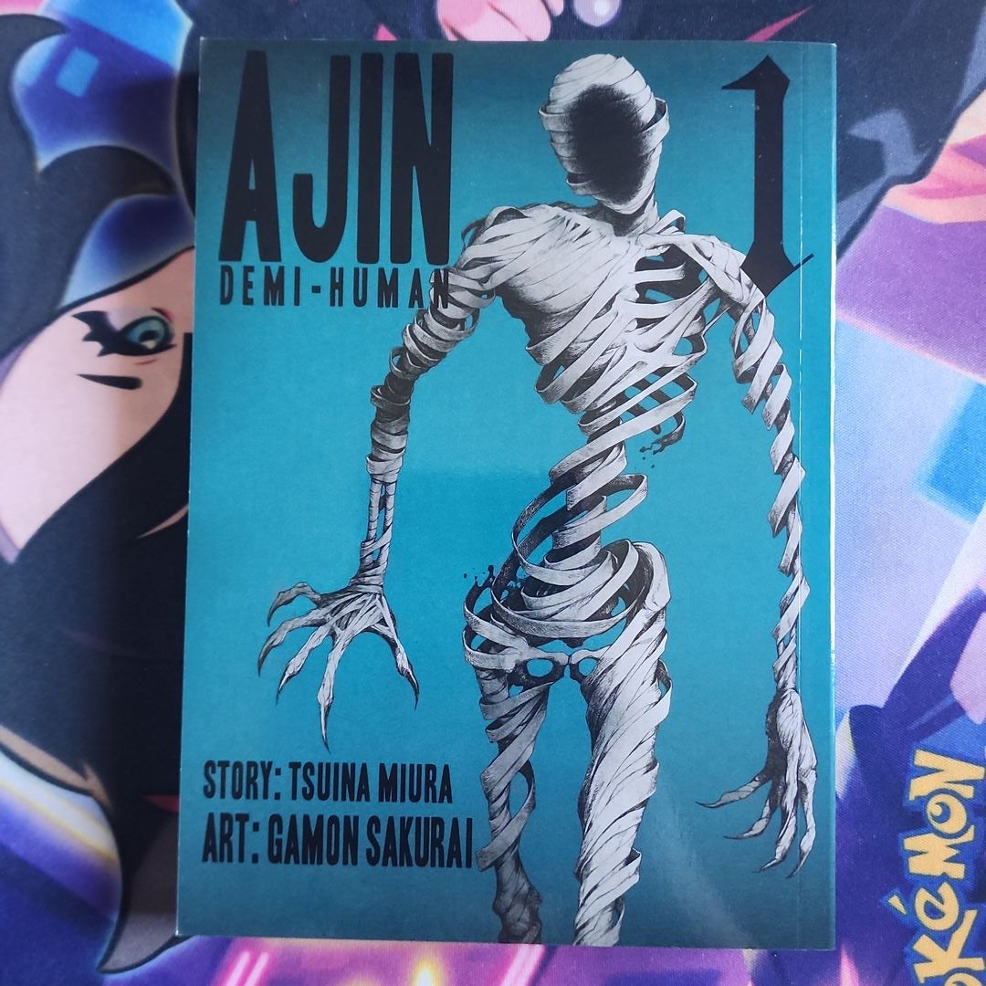 Ajin Demi-Human Vol 1-3 Manga English By Gamon Sakurai Very Good