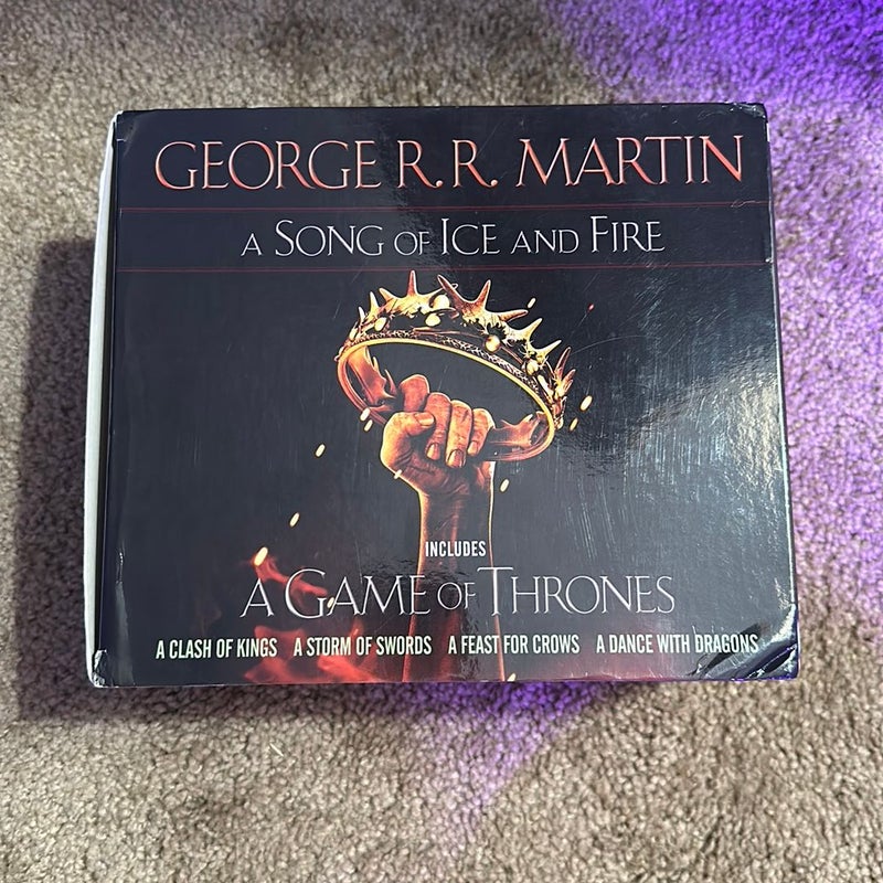 George R. R. Martin's a Game of Thrones 5-Book Boxed Set (Song of Ice and Fire Series)