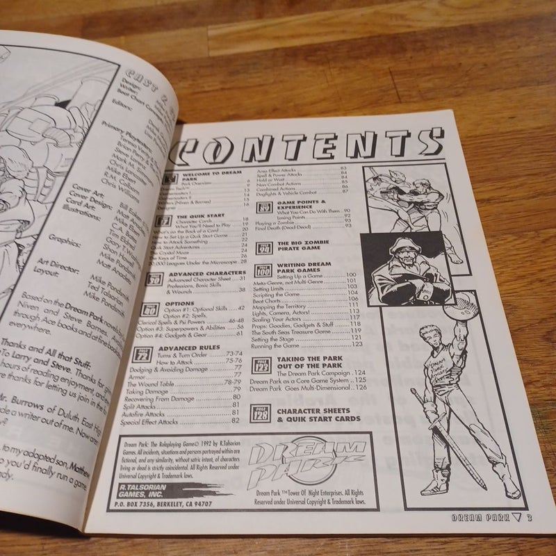 Dream Park the Roleplaying Game