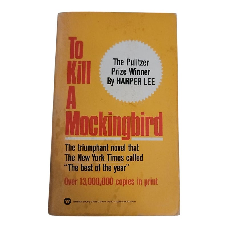 To Kill a Mockingbird