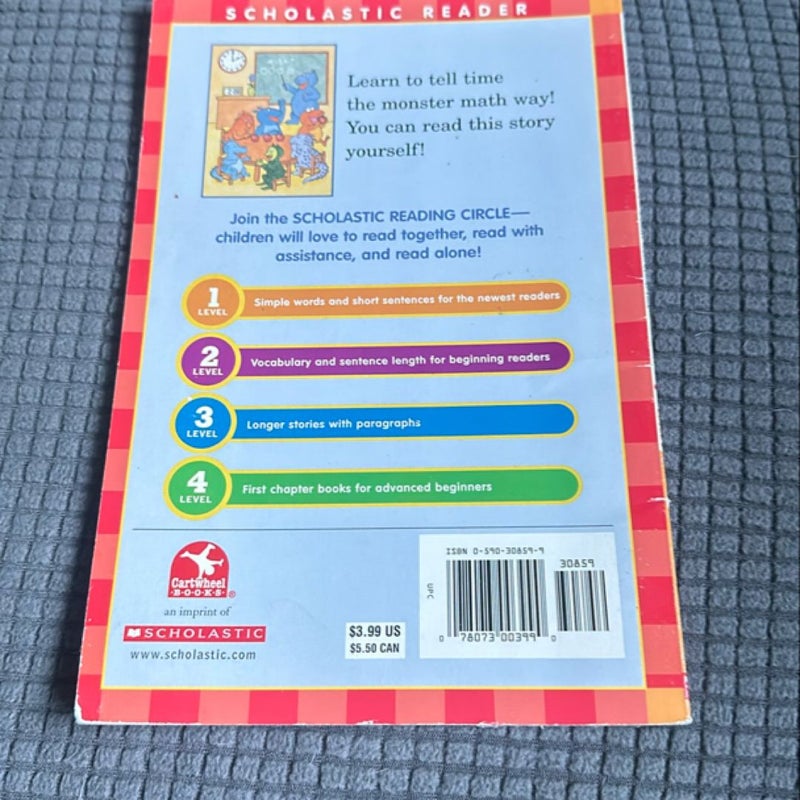 Scholastic Reader: Monster Math: School Time