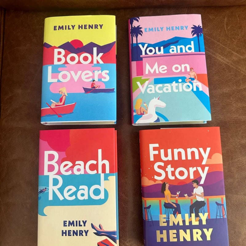 emily henry illumicrate set funny story beach read book lovers people we meet